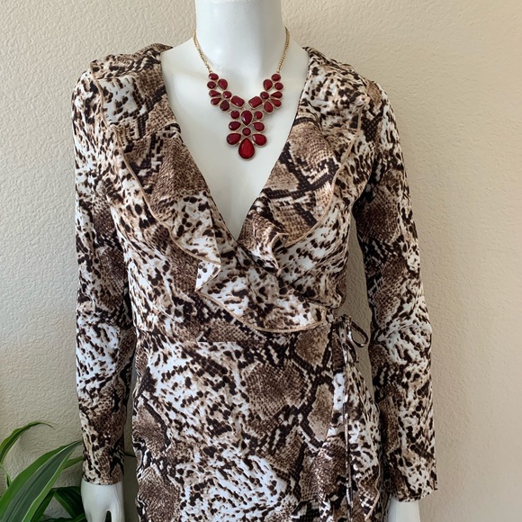 Dangerous - SnakeSkin Mini Dress - Picture 5 of 8